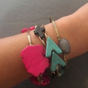 Four Stacking Bangles